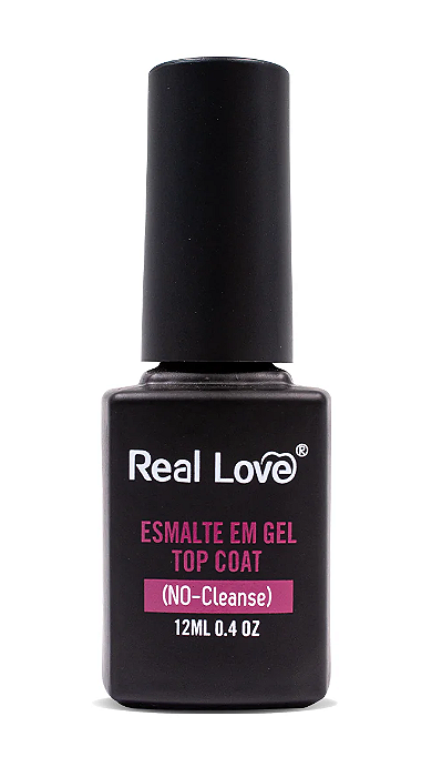 Esmalte em Gel Top Coat - Real Love