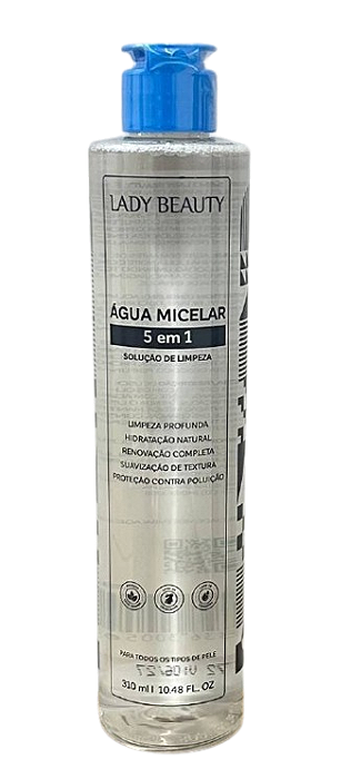 Água Micelar 5 em 1 310ml - Lady Beauty