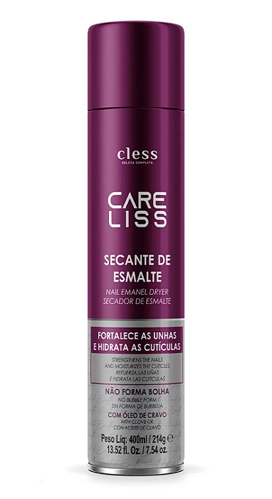 Secante de Esmalte Care Liss 400ml - Cless