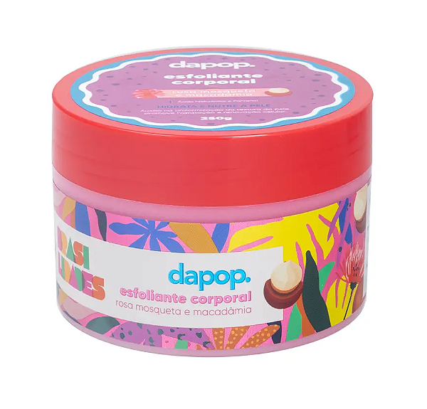 Esfoliante Corporal com Rosa Mosqueta e Macadâmia 250g - DaPop