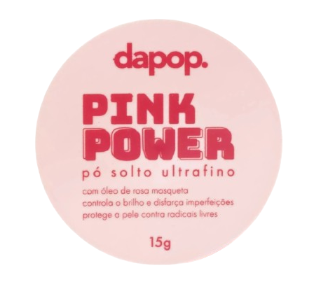 Pó Solto Ultrafino Pink Power - DaPop