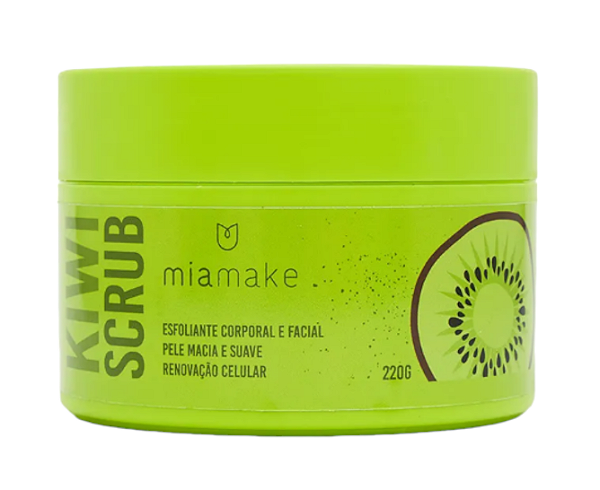 Esfoliante Corporal e Facial Kiwi - Mia Make