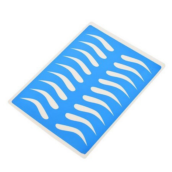 Pele de Treino Micropigmentação Sobrancelha Azul