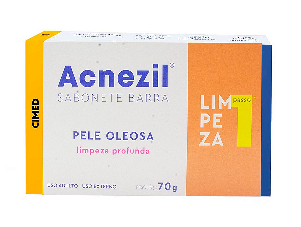 Sabonete em Barra Pele Oleosa - Acnezil