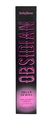 Lip Balm Jelly Jewel Obsidian Tiger Eye - Ruby Rose