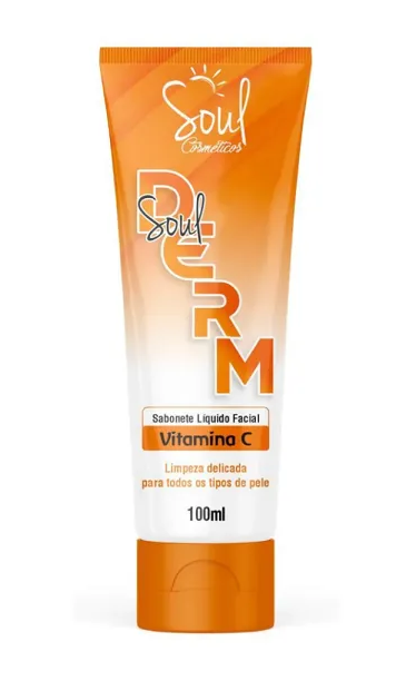 Sabonete Líquido Facial Vitamina C - Soul Cosméticos