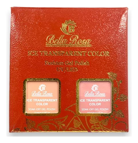 Kit com 2 Esmaltes em Gel Nudes B - Bella Rosa