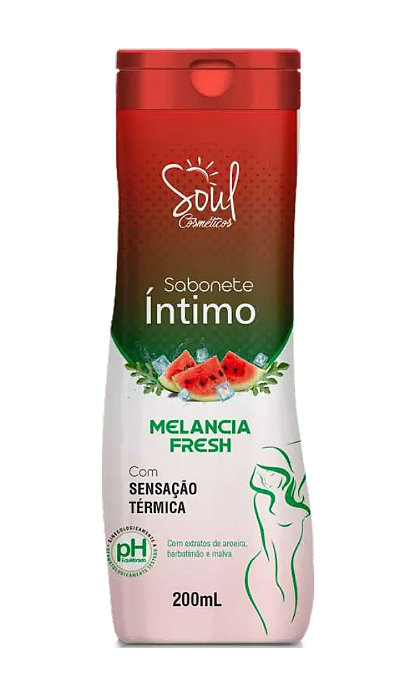 Sabonete Íntimo Melancia Fresh - Soul Cosméticos