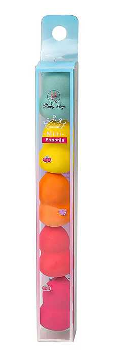 Kit com Mini Esponjas RA-348 - Ruby Anjo