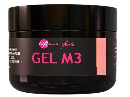 Gel M3 Construtor 3 em 1 Rosa 24g - Magic Nails