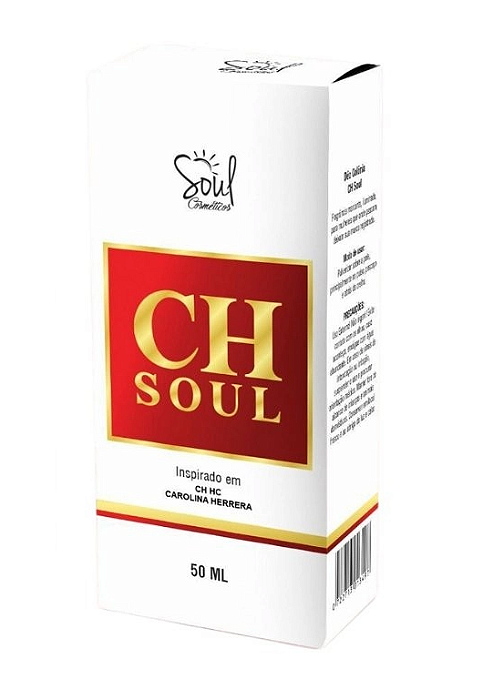 Colônia CH 50ml - Soul Cosméticos