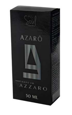 Colônia Azarô 50ml - Soul Cosméticos