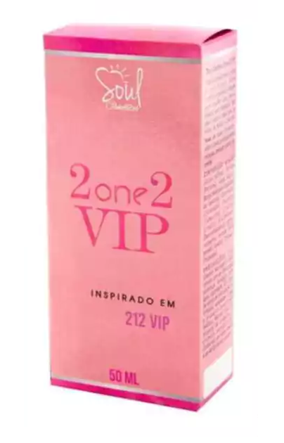 Colônia 2ONE2 Vip 50ml - Soul Cosméticos