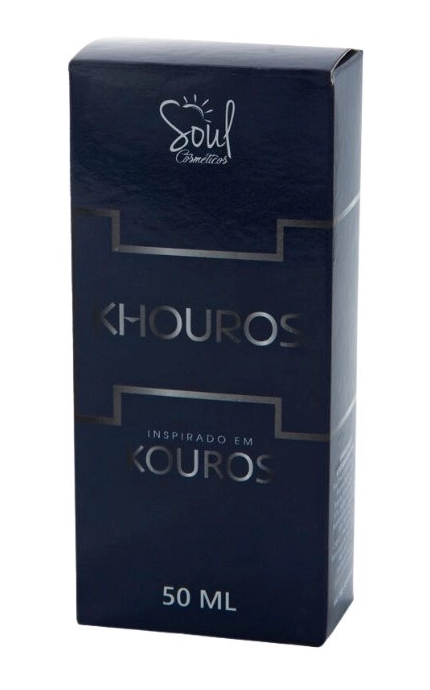 Colônia Khouros 50ml - Soul Cosméticos