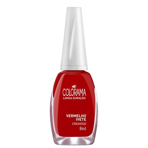 Esmalte Cremoso Vermelho Ivete - Colorama