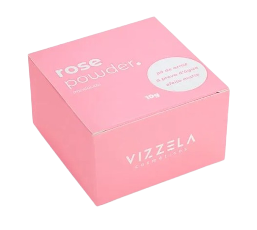 Pó Translúcido Rose Powder - Vizzela