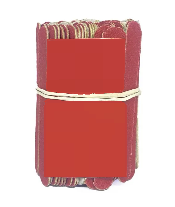 Mini Lixa de Unha 9cm VERMELHA - Landh's