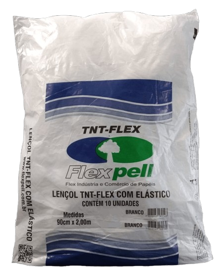 Lençol Descartável TNT-Flex com 10 Unidades - Flexpell