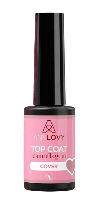 Top Coat Camuflagem Cover 9g - Any Lovy