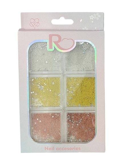 Kit de Caviar com Strass Sortido GOS46 - Real Love