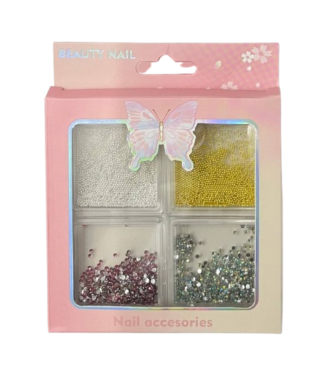 Kit de Caviar e Strass Sortido GOS53 - Real Love