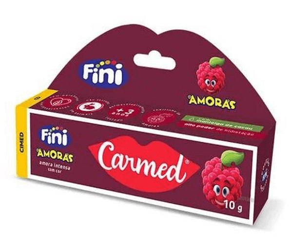 Hidratante Labial Fini Amora Intensa - Carmed