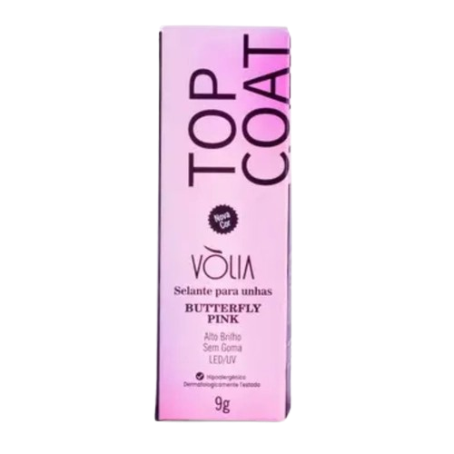Top Coat Butterfly Pink - Vòlia