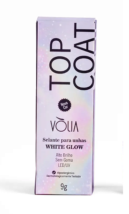 Top Coat White Glow - Vòlia