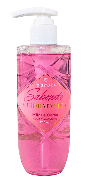Sabonete Hidratante Mãos e Corpo Rosa Mosqueta - Mia Make