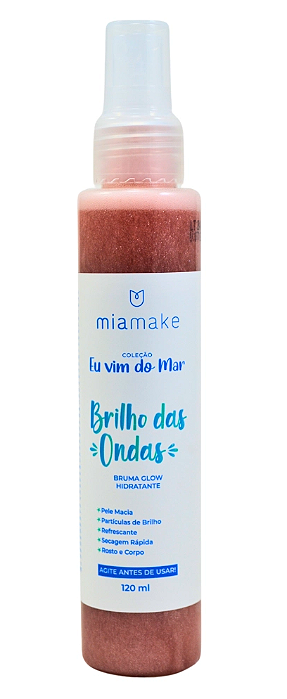 Bruma Glow Hidratante Eu Vim do Mar Rose - Mia Make
