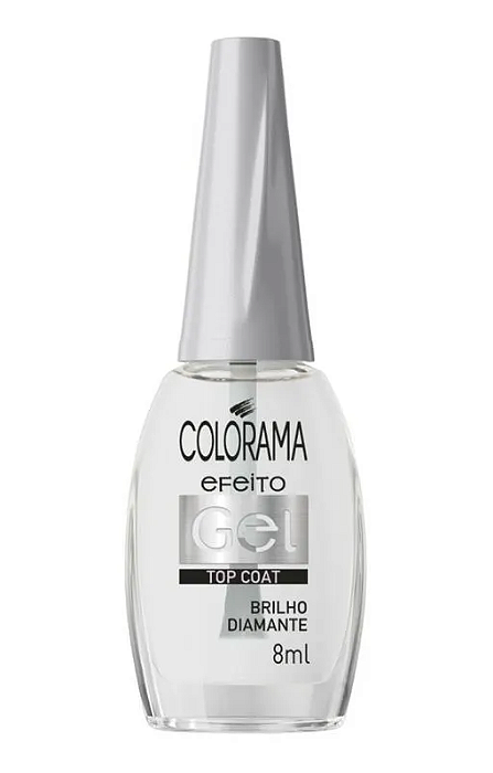 Top Coat Efeito Gel - Colorama