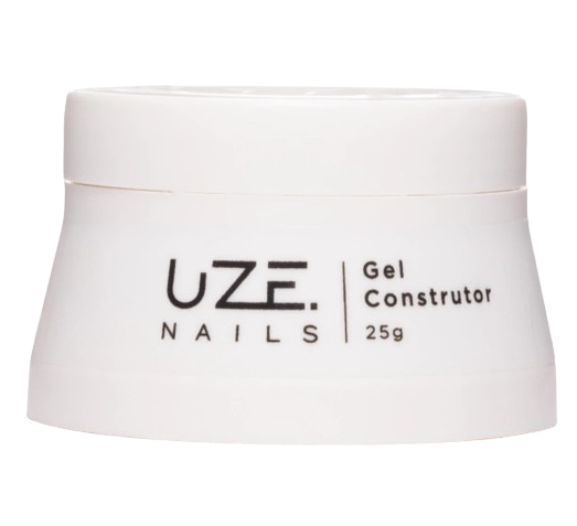 Gel Construtor Natural Baby White - Uze Nails