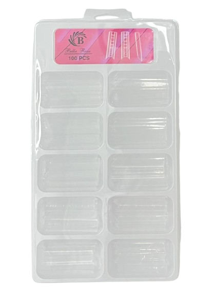 Molde para Acrygel Quadrado Extra Longo - Bella Rosa