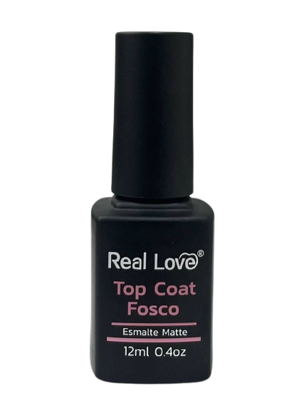 Top Coat Fosco 12ml - Real Love