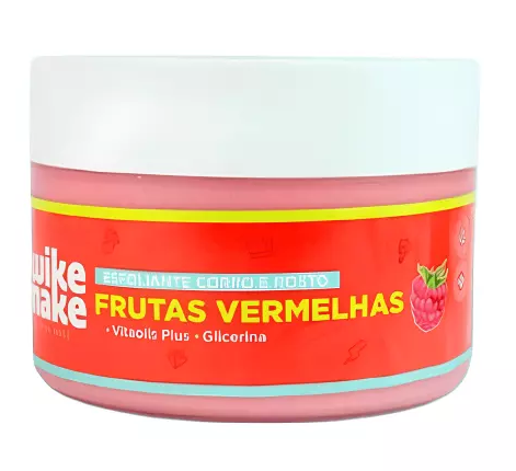 Esfoliante Corpo e Rosto Frutas Vermelhas Wike Make - Miss Rôse