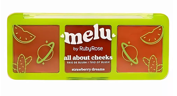 Trio de Blush Melu Strawberry Dreams - Ruby Rose
