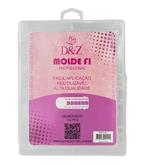 Molde para Acygel F1 Quadrado 4141 - D&Z