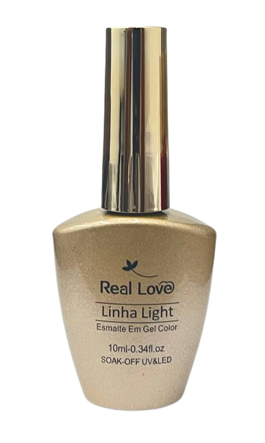 Esmalte em Gel Linha Light 004 DOURADO - Real Love