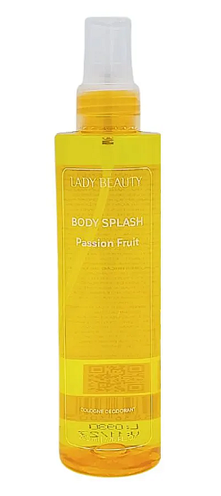 Body Splash 200ml Passion Fruit - Lady Beauty
