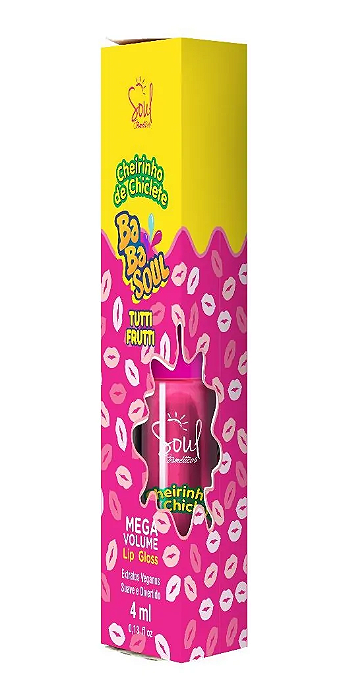 Lip Gloss Babasoul Tutti Frutti - Soul Cosméticos