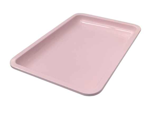 Bandeja RETANGULAR ROSA CLARO