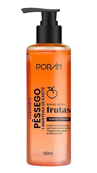 Sabonete Corpo e Rosto Pêssego 160ml – Porán