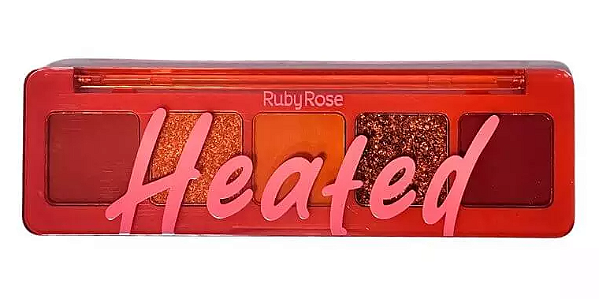 Paleta de Sombras Heated - Ruby Rose