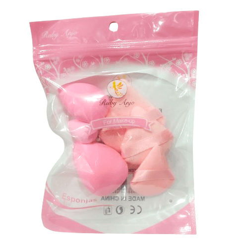 Kit com 6 Esponjas RA-514 - Ruby Anjo