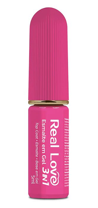 Esmalte em Gel 3 em 1 033 - Real Love