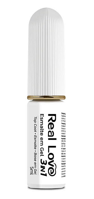 Esmalte em Gel 3 em 1 001 - Real Love