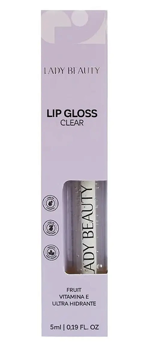 Lip Gloss CLEAR - Lady Beauty