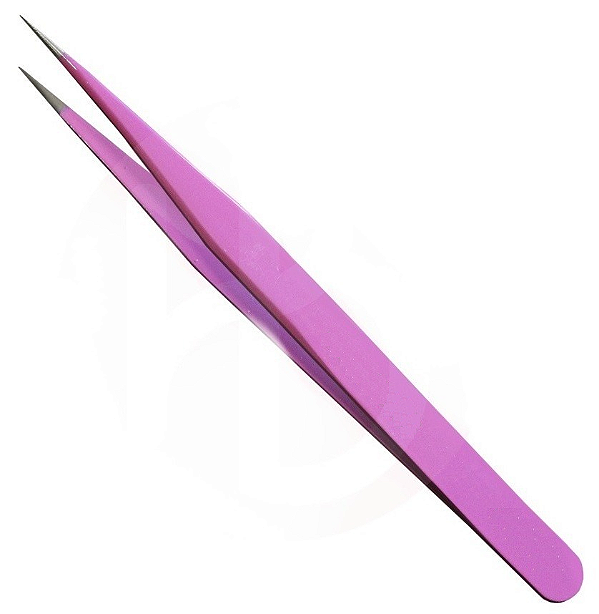 Pinça Reta Rosa - FN Fan Nails
