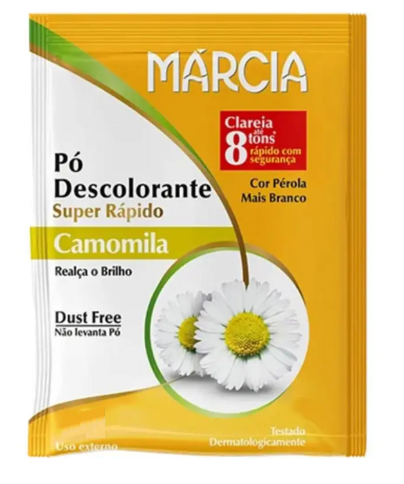 Pó Descolorante Rápido Camomila 20g - Márcia