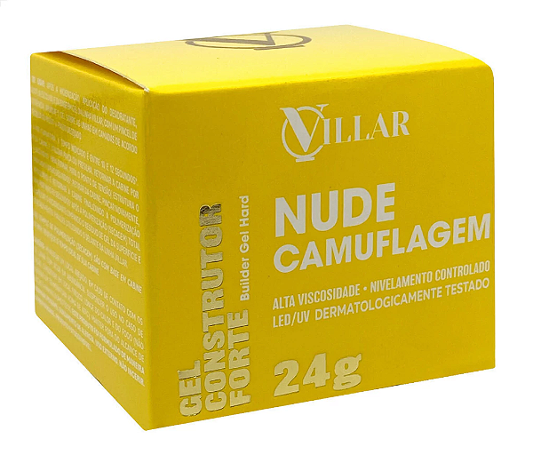 Gel Construtor Nude Camuflagem 24g - Villar
